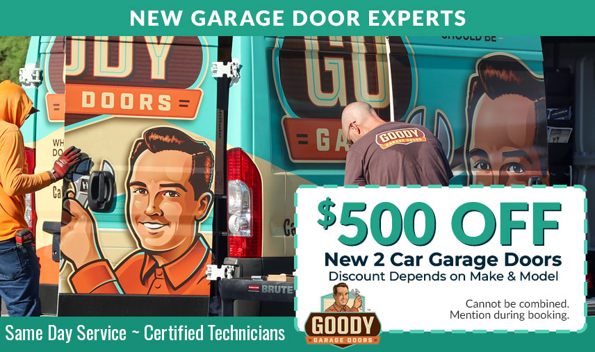 $500 off new garage door